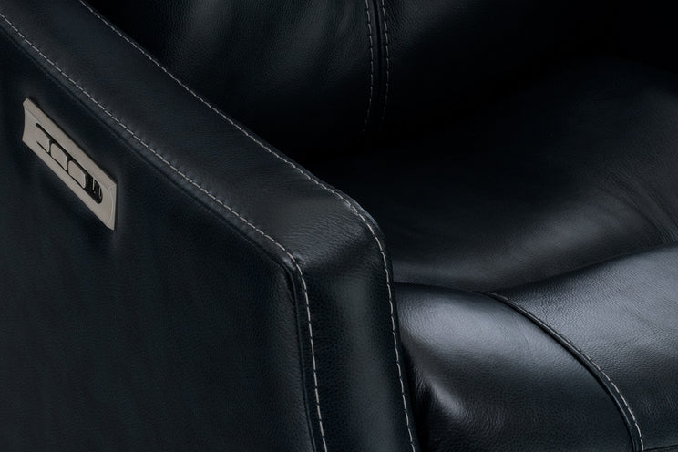 North Ocean Leather Power Recliner
